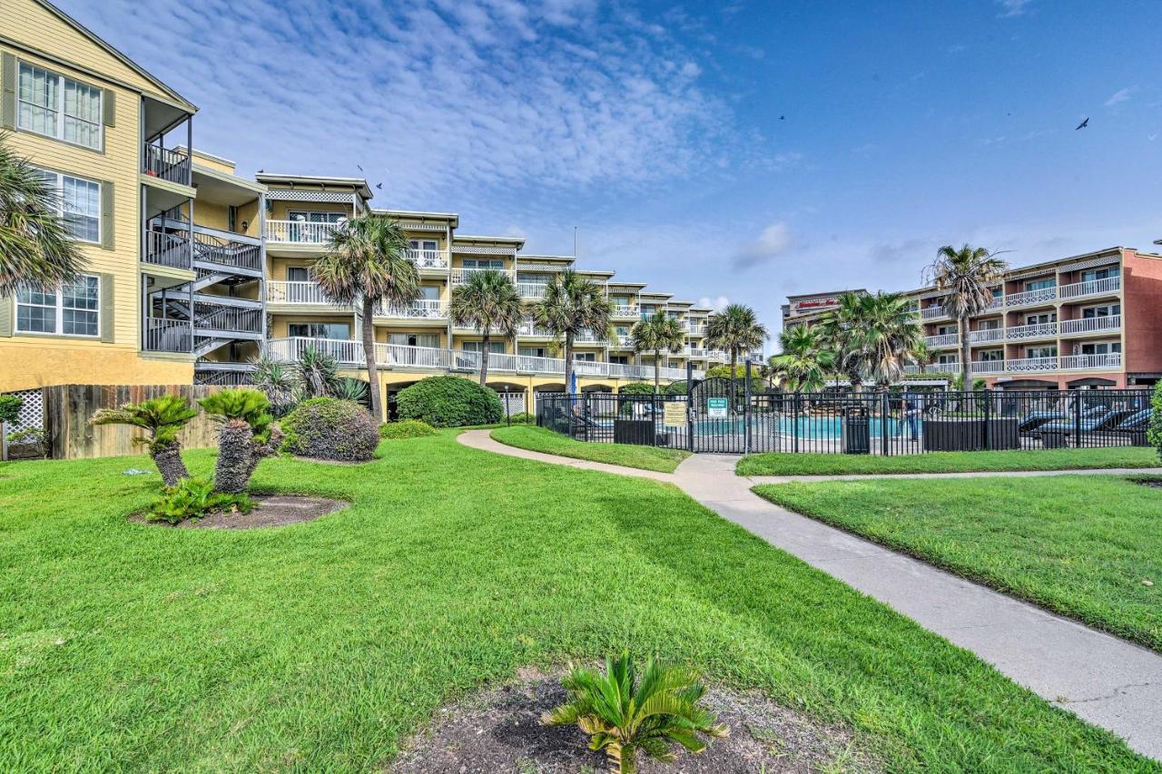 Coastal Galveston Condo Walk To Shoreline! Eksteriør billede