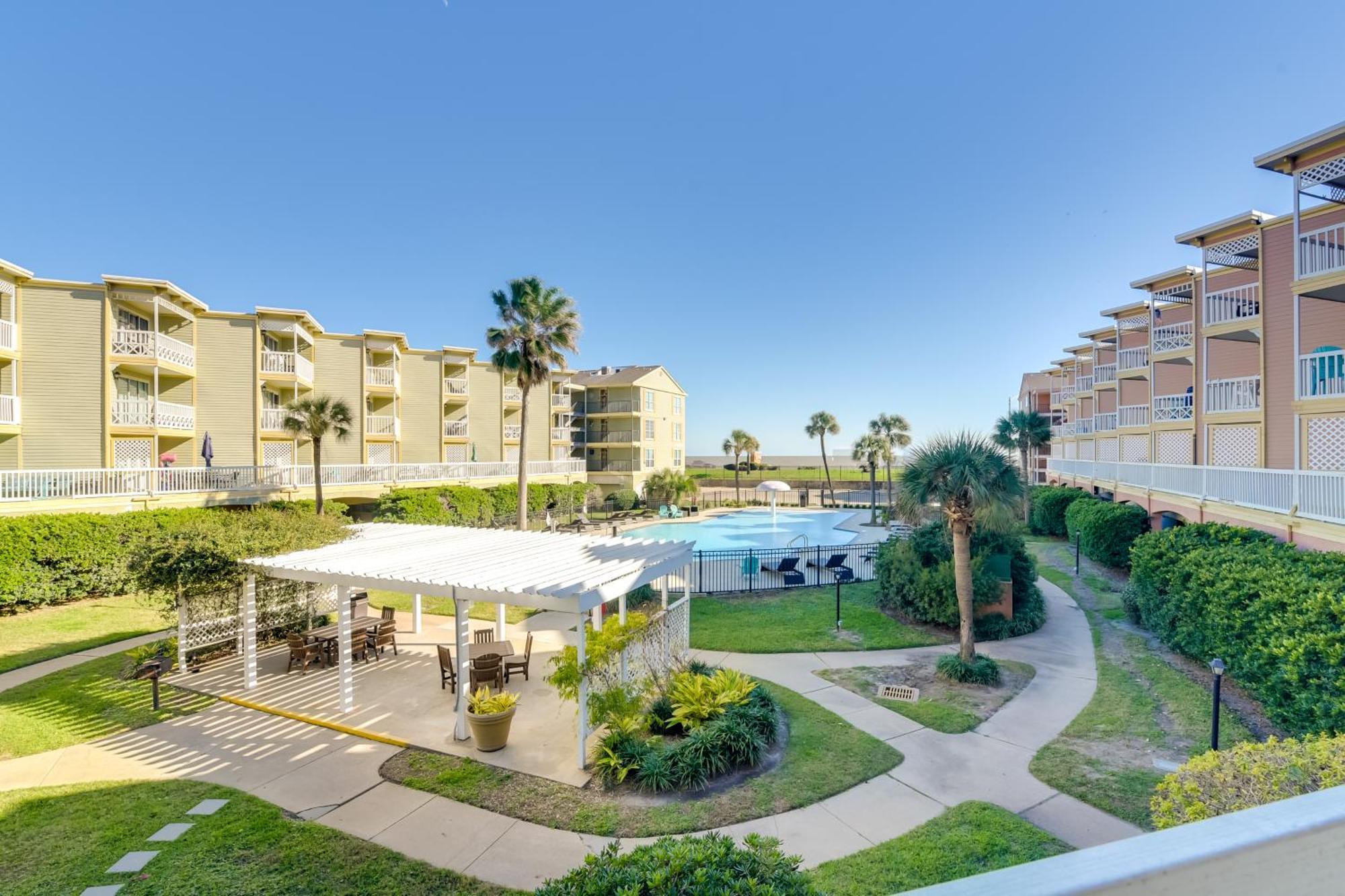 Coastal Galveston Condo Walk To Shoreline! Eksteriør billede
