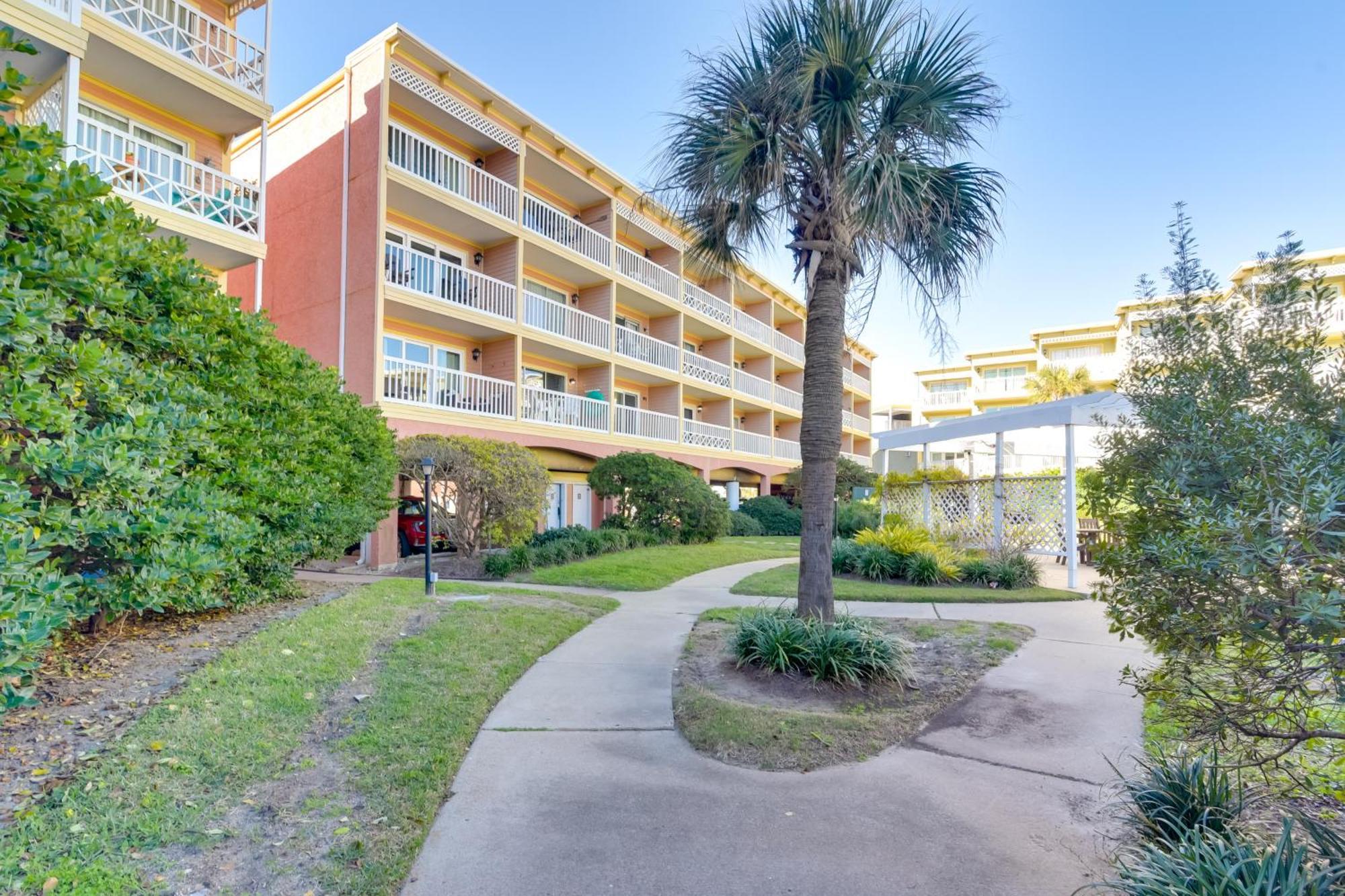 Coastal Galveston Condo Walk To Shoreline! Eksteriør billede
